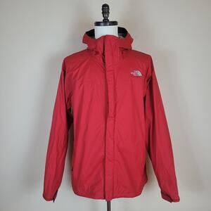 The North Face Jacket Mens XL Red HyVent DT Hooded Venture AR9R Windbreaker
